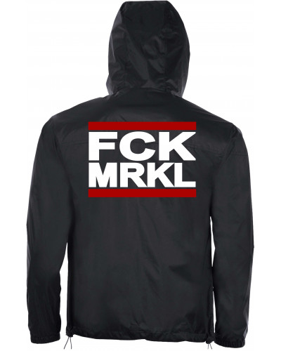 Bestickter Herren Windbreaker (FCK MRKL)