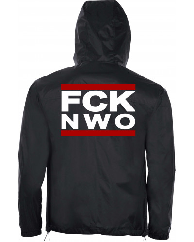 Bestickter Herren Windbreaker (FCK NWO)