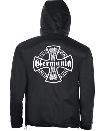 Bestickter Herren Windbreaker (Germania, Kreuz)