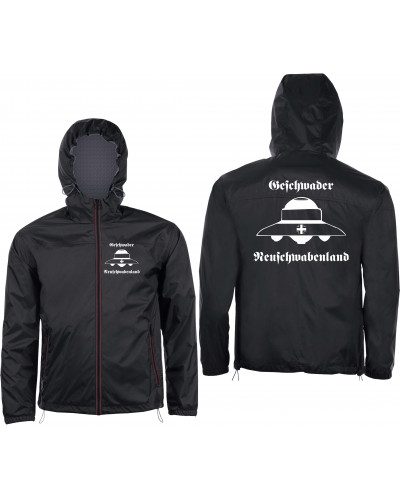 Bestickter Herren Windbreaker (Geschwader Neuschwabenland)