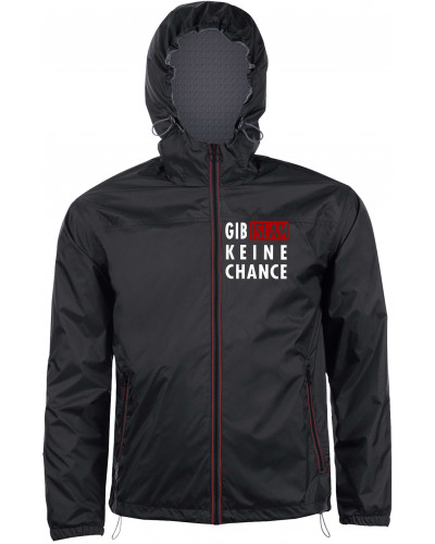 Bestickter Herren Windbreaker (Gib Islam keine Chance)