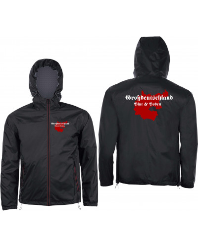 Bestickter Herren Windbreaker (Großdeutschland Blut&Boden)