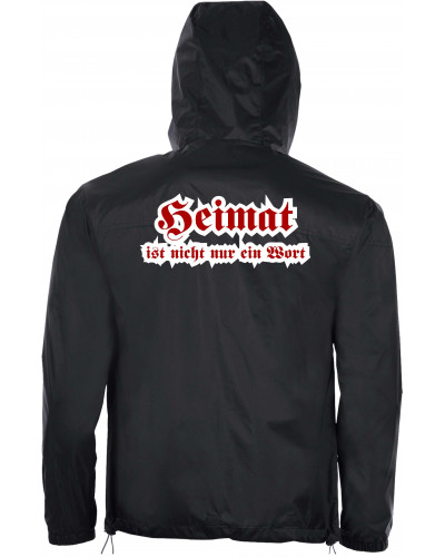 Bestickter Herren Windbreaker (Heimat ist nicht nur ein Wort)