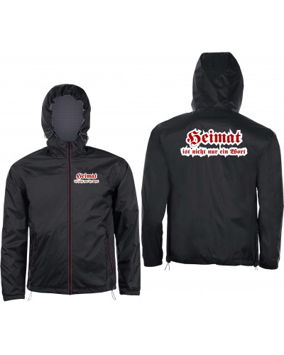 Bestickter Herren Windbreaker (Heimat ist nicht nur ein Wort)