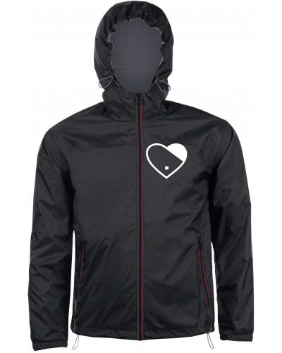 Bestickter Herren Windbreaker (Herz)