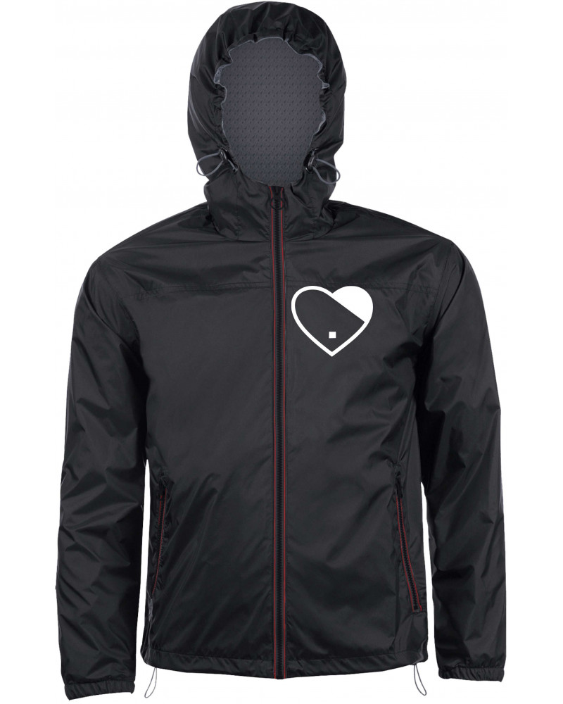 Bestickter Herren Windbreaker (Herz)