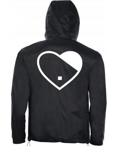 Bestickter Herren Windbreaker (Herz)