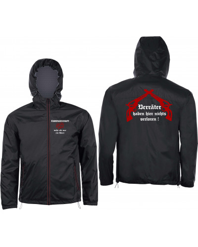 Bestickter Herren Windbreaker (Kameradschaft mehr als nur ein Wort)