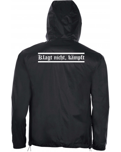 Bestickter Herren Windbreaker (Klagt nicht kämpft)