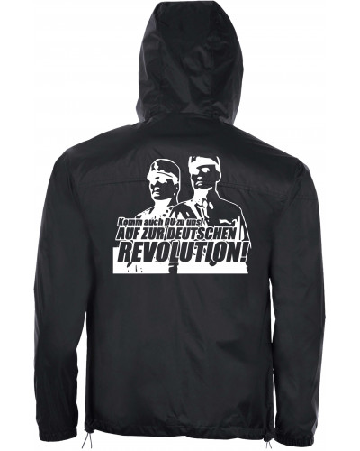 Bestickter Herren Windbreaker (Komm zur Revolution)