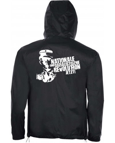 Bestickter Herren Windbreaker (Nationale und sozialistische Revolution jetzt)