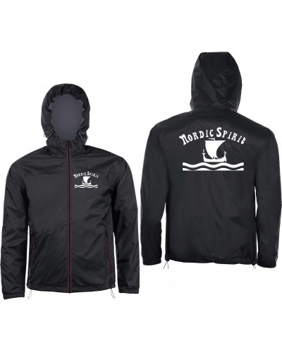 Bestickter Herren Windbreaker (Nordic Spirit)