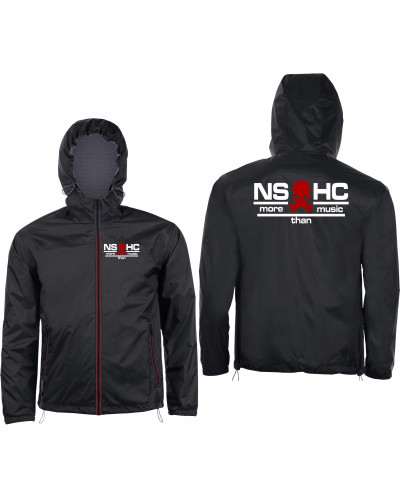 Bestickter Herren Windbreaker (NS HC, more than music)