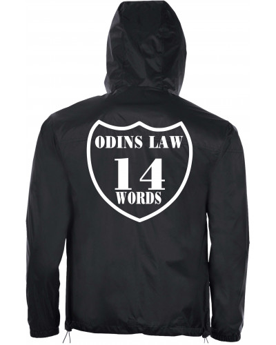 Bestickter Herren Windbreaker (Odins law)