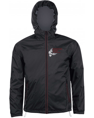 Bestickter Herren Windbreaker (Odins Raben werden kommen)