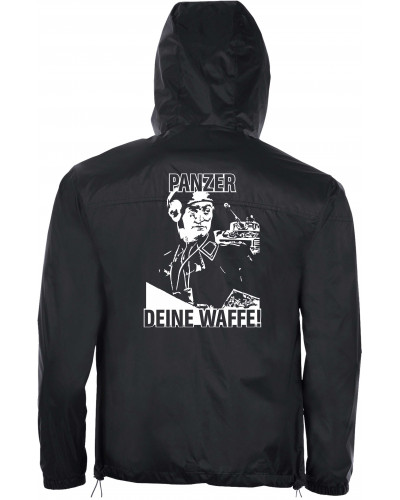 Bestickter Herren Windbreaker (Panzer, deine Waffe!)