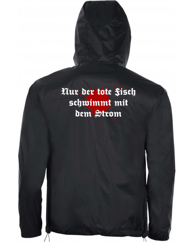 Bestickter Herren Windbreaker (Petri Heil)