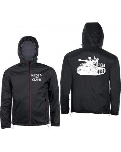 Bestickter Herren Windbreaker (Riesen aus Stahl)