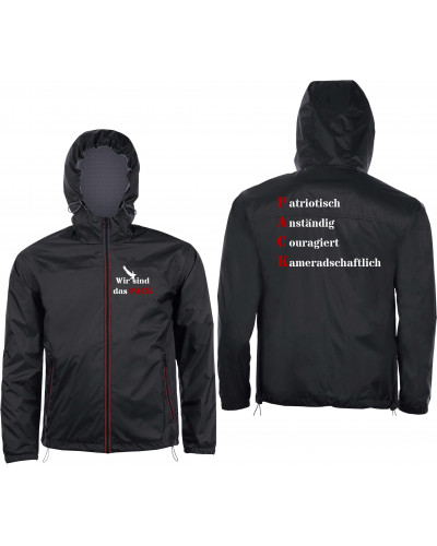 Bestickter Herren Windbreaker (Wir sind das Pack)