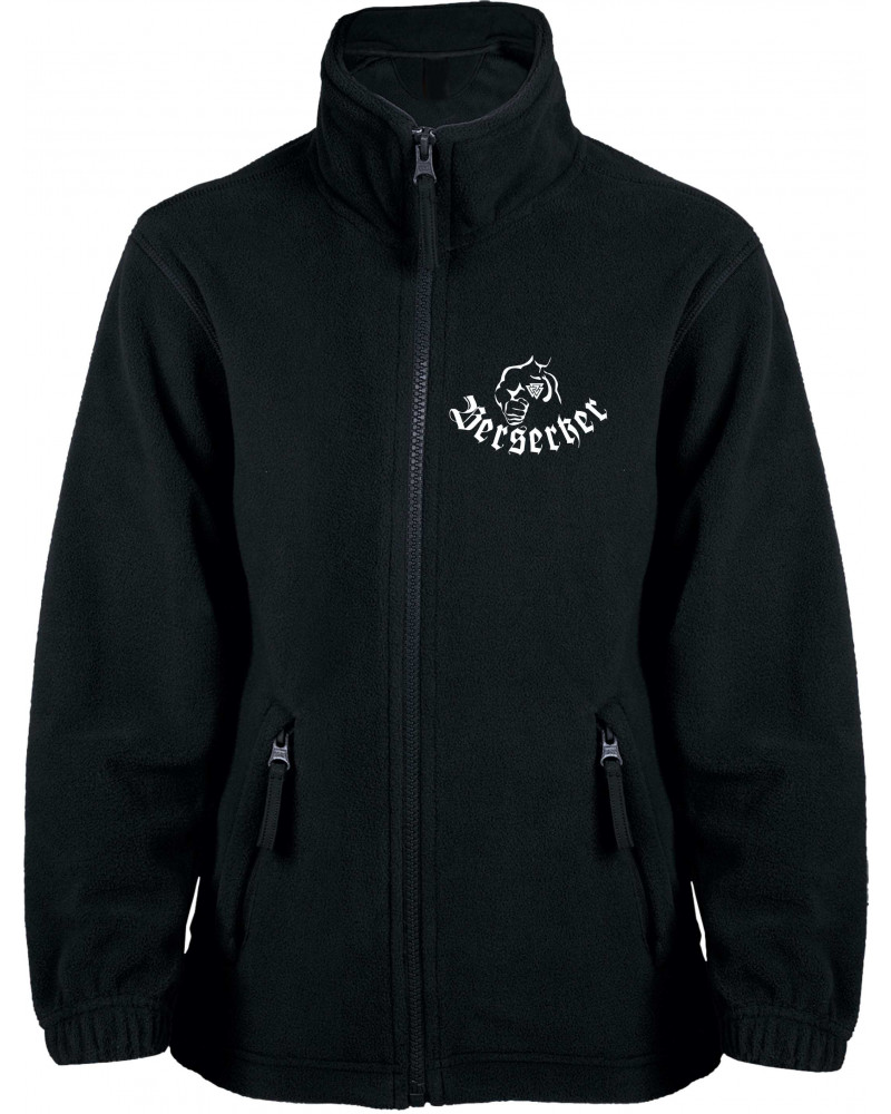 Bestickte Kinder Fleecejacke (Berserker)