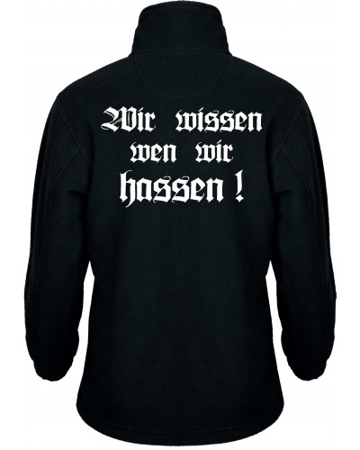 Bestickte Kinder Fleecejacke (Berserker)