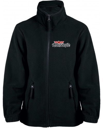 Bestickte Kinder Fleecejacke (Consdaple, Adler 2018)