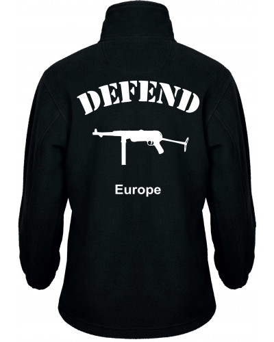 Bestickte Kinder Fleecejacke (Defend Europe)