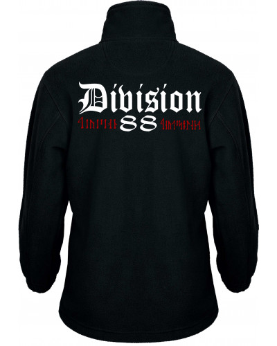 Bestickte Kinder Fleecejacke (Division 88 Runen)