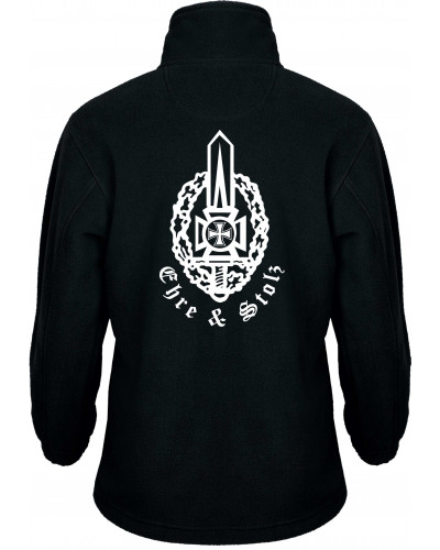 Bestickte Kinder Fleecejacke (Ehre & Stolz)