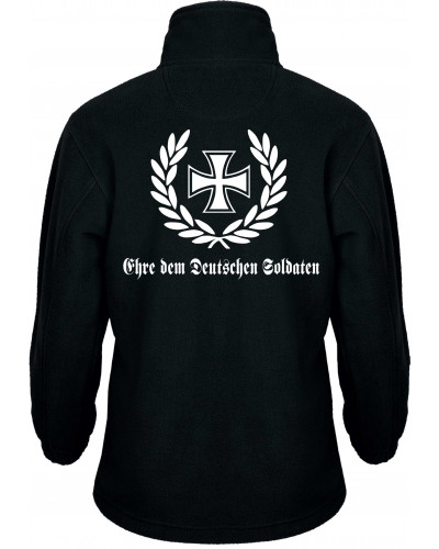 Bestickte Kinder Fleecejacke (Ehre dem Deutschen Soldaten)