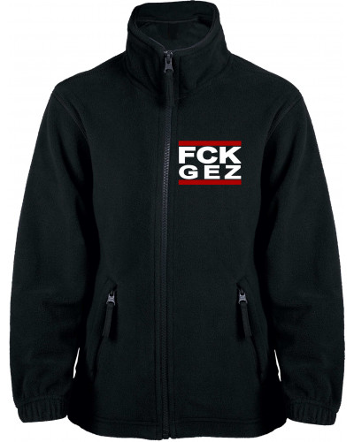 Bestickte Kinder Fleecejacke (FCK GEZ)