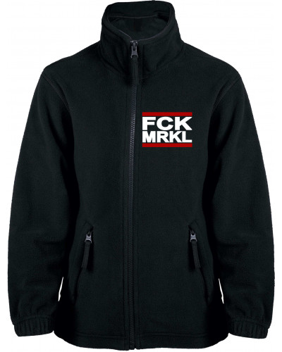 Bestickte Kinder Fleecejacke (FCK MRKL)