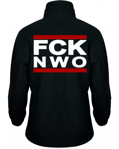 Bestickte Kinder Fleecejacke (FCK NWO)