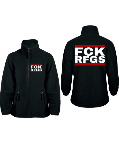 Bestickte Kinder Fleecejacke (FCK RFGS)