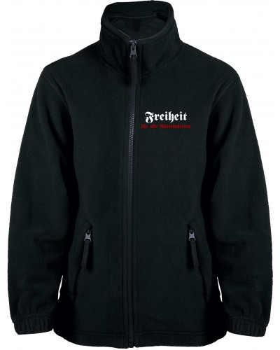 Bestickte Kinder Fleecejacke (Freiheit)