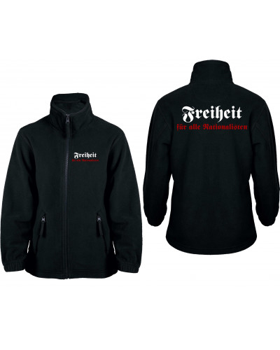 Bestickte Kinder Fleecejacke (Freiheit)