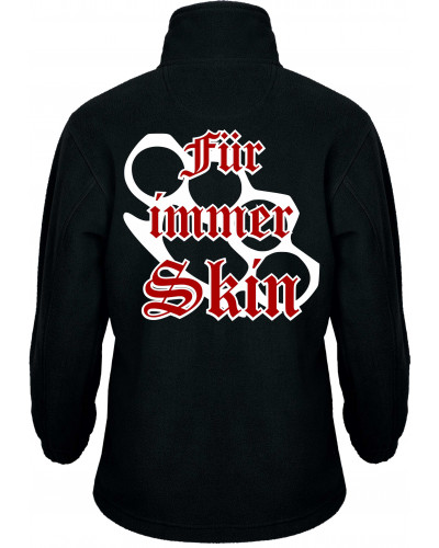 Bestickte Kinder Fleecejacke (Für immer Skin)