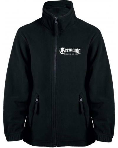 Bestickte Kinder Fleecejacke (Germania, Deutsch ist mein Sinn)