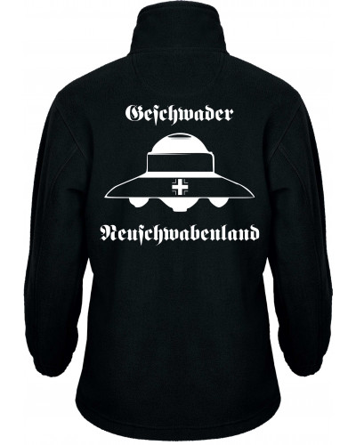 Bestickte Kinder Fleecejacke (Geschwader Neuschwabenland)