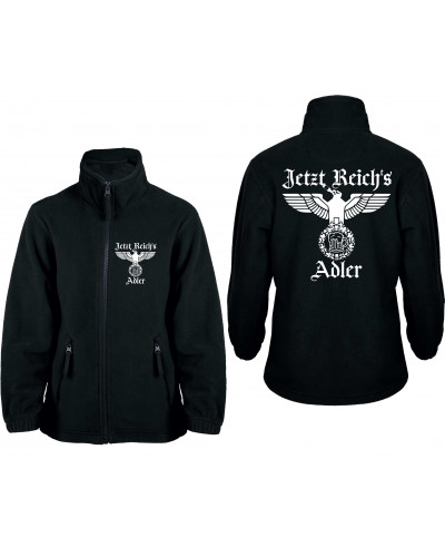 Bestickte Kinder Fleecejacke (Jetzt Reichs Adler)