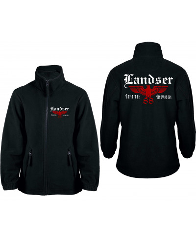 Bestickte Kinder Fleecejacke (Landser, Adler 88)