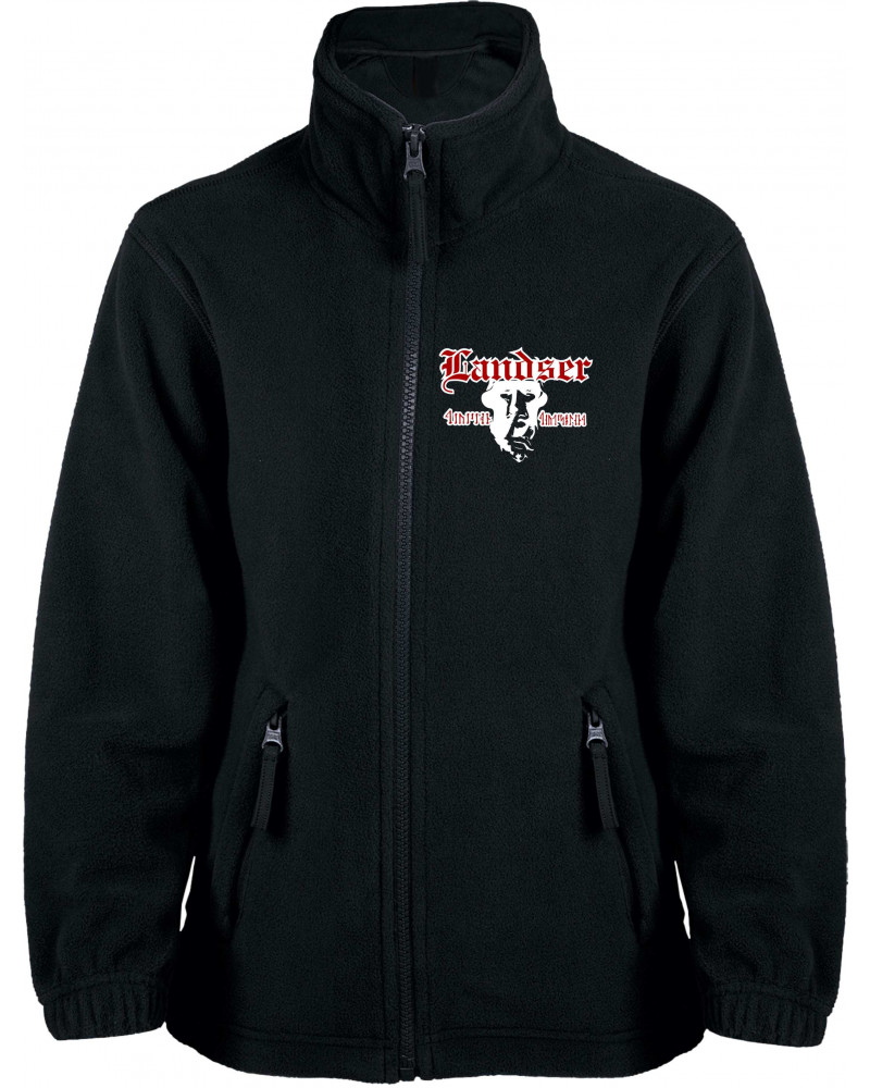 Bestickte Kinder Fleecejacke (Landser, Soldat)