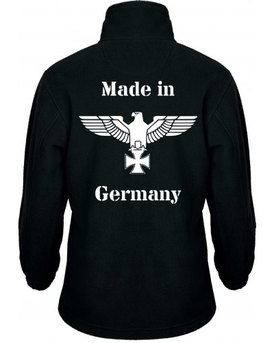 Bestickte Kinder Fleecejacke (Made in Germany)