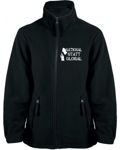 Bestickte Kinder Fleecejacke (National statt global)