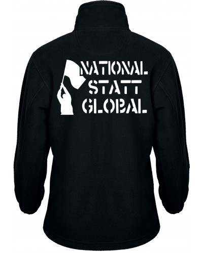 Bestickte Kinder Fleecejacke (National statt global)