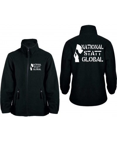 Bestickte Kinder Fleecejacke (National statt global)