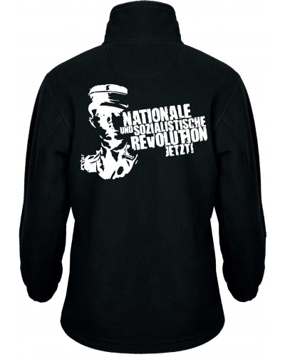 Bestickte Kinder Fleecejacke (Nationale und sozialistische Revolution jetzt)