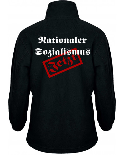 Bestickte Kinder Fleecejacke (Nationaler Sozialismus jetzt)