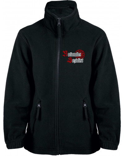 Bestickte Kinder Fleecejacke (Nationaler Sozialist)