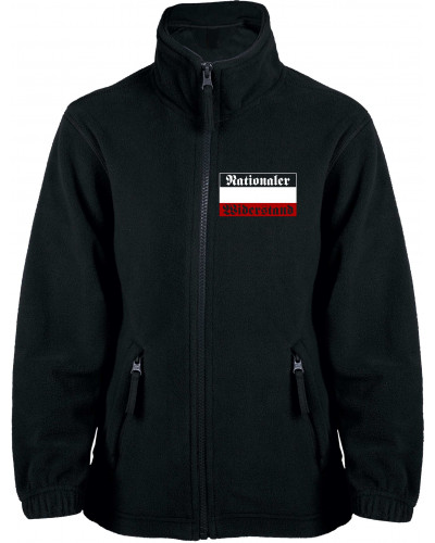 Bestickte Kinder Fleecejacke (Nationaler Widerstand)